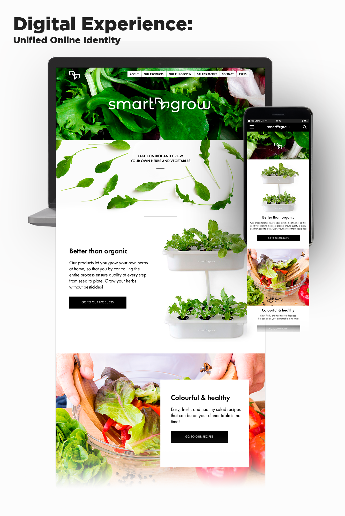 Portfolio Page: Smart Grow