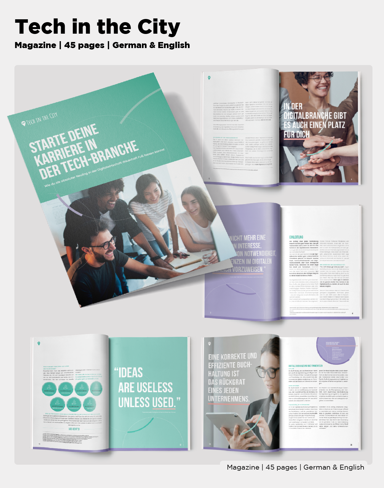 Portfolio Page: Print & Editorial